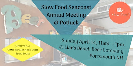 Slow Food Secoast Annual Meeting primary image