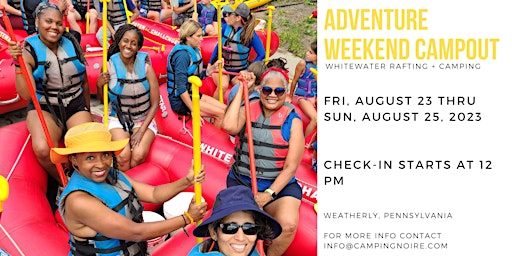 Hauptbild für RiverFest Camping & Adventure Weekend
