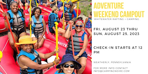 Primaire afbeelding van RiverFest Camping & Adventure Weekend