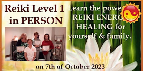 Reiki is your journey to reconnect on 3rd October primary image