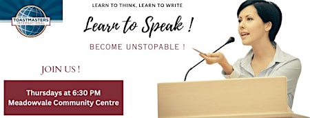 Imagen principal de Meadowvale Toastmasters