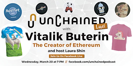 Unchained Live With Vitalik Buterin primary image