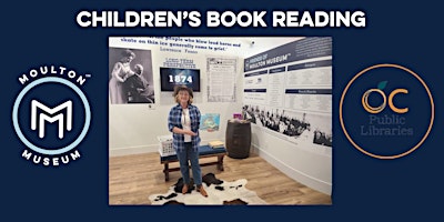 Primaire afbeelding van Children’s Book Reading at Moulton Museum