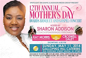 12th Annual Mother's Day Awards Banquet primary image