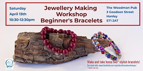 Jewellery Making Beginner's Bracelets primary image
