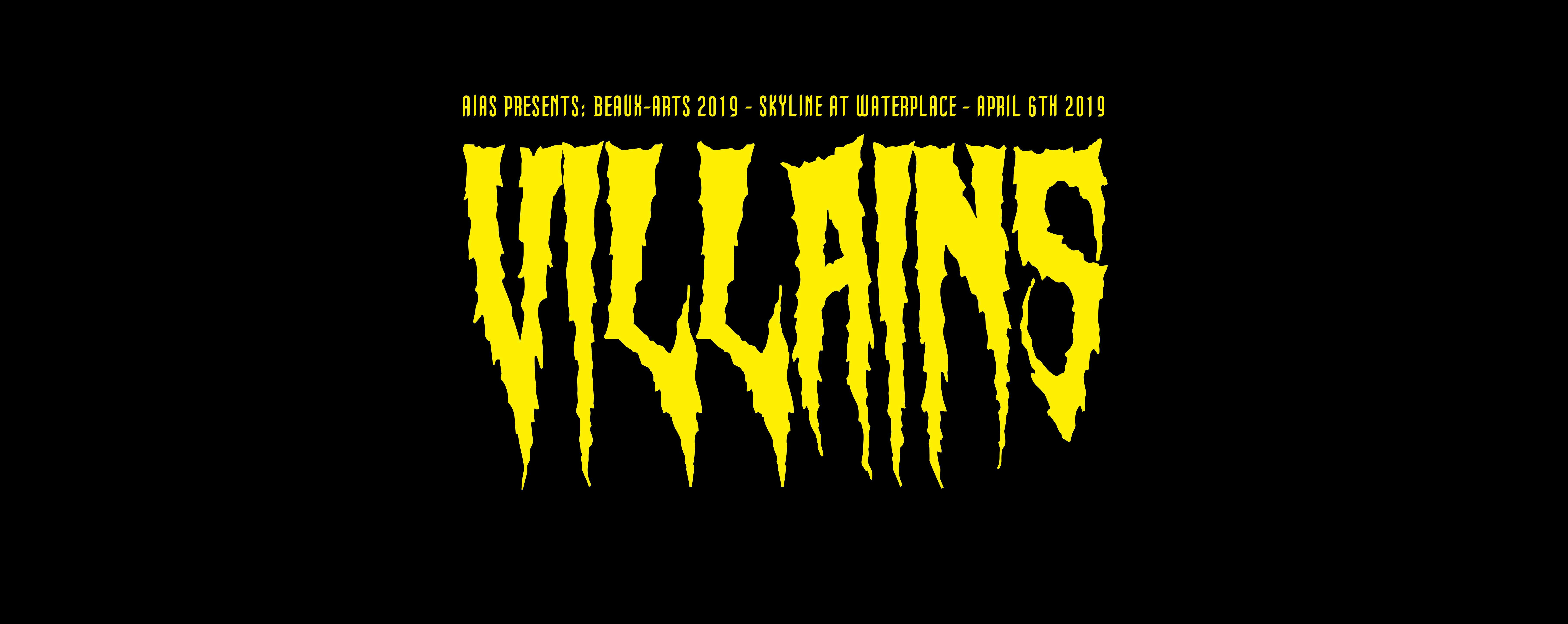 Beaux Arts Ball 2019 Villains 6 Apr 2019