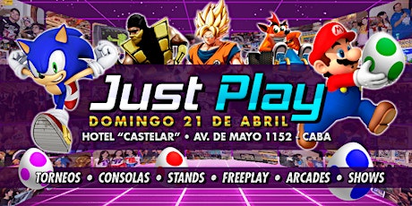 Just Play - Easter Egg Edition! / Evento Gaming!