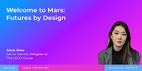 Imagen principal de Welcome to Mars: Futures by Design // UX Passion Talk