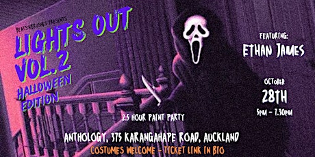 Beats'N'Brushes presents 'Lights Out Vol.2 - Halloween Edition' primary image