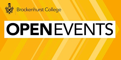 Brockenhurst College Open Event (Thursday 2 May 20