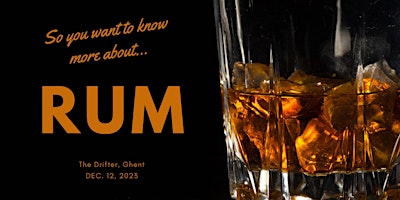 Imagen principal de So you want to know more about... RUM