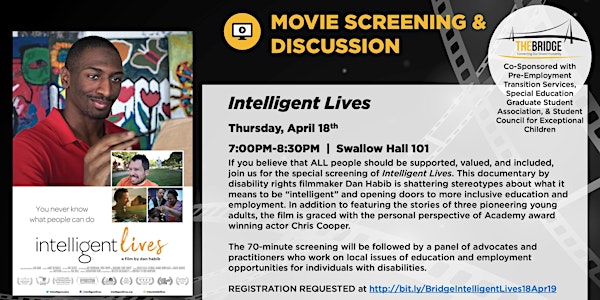 Movie Screening & Discussion: Intelligent Lives