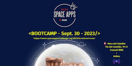 Immagine principale di NASA Space Apps Rome 2023 - Bootcamp 