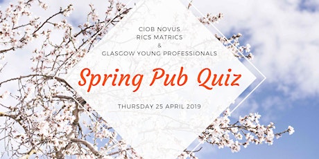 Spring Pub Quiz with Glasgow Young Professionals primary image