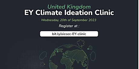 EY Climate Ideation Clinic primary image