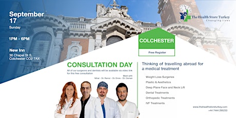 Free Consultation Day - Colchester primary image