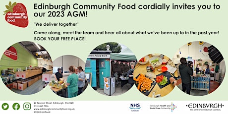 Image principale de Edinburgh Community Food AGM 2023