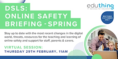 DSLs: Online Safety Briefing - Spring primary image