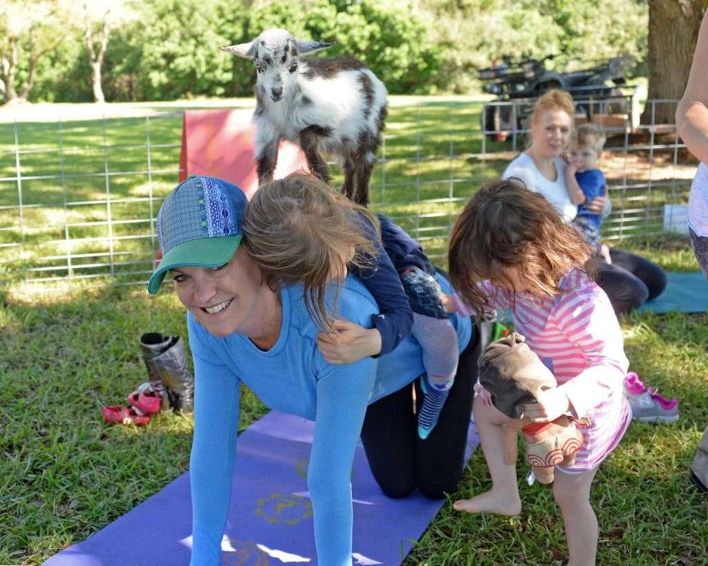 Mommy and Me Play Date - Goat Cuddles & a lil Goat Yoga