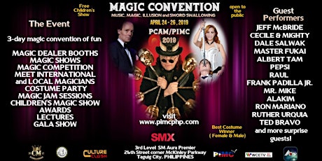 Immagine principale di Philippine International Magic Convention 2019 " A Tribute to DEMILO" 