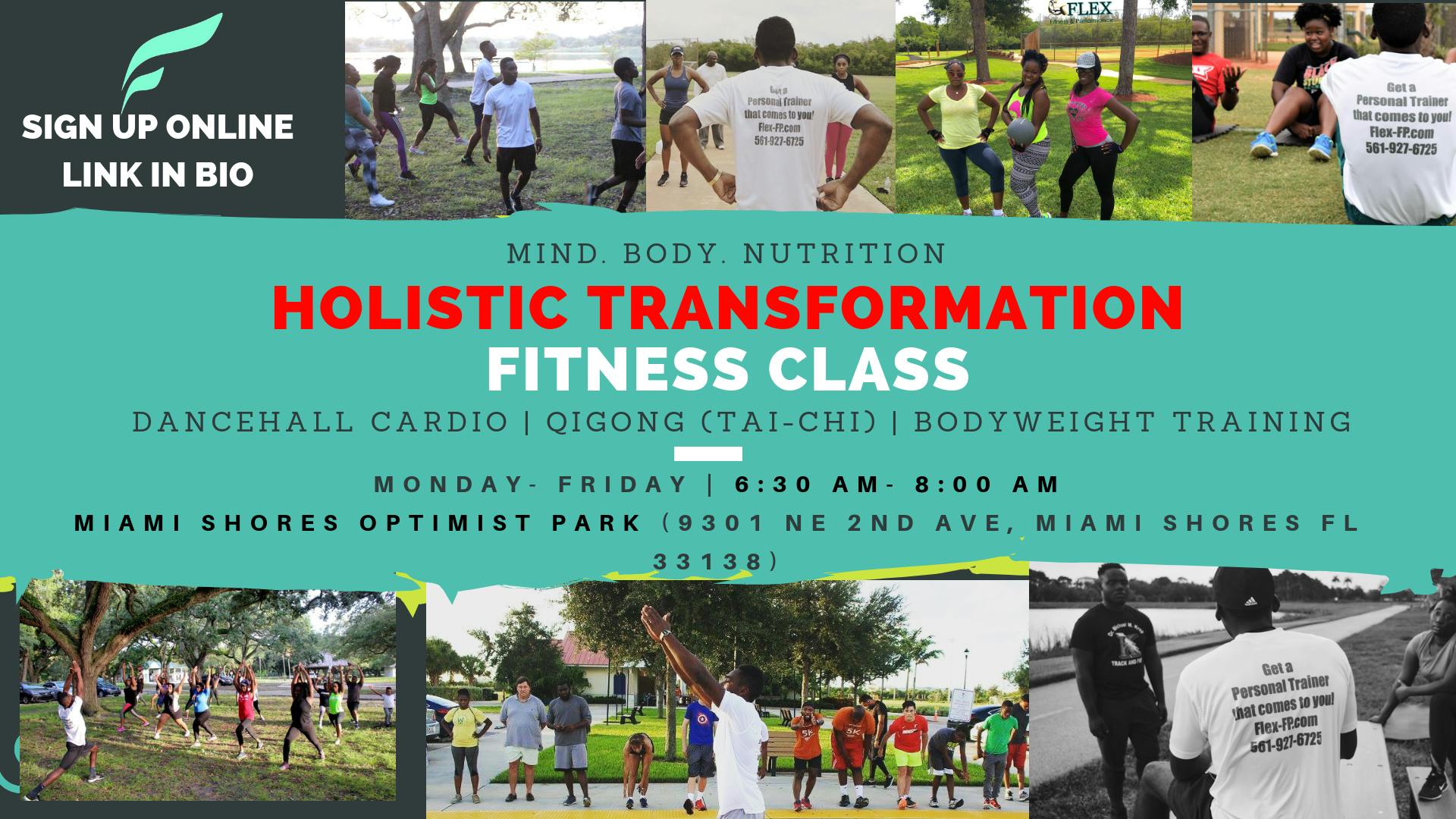 HOLISTIC TRANSFORMATION FITNESS CLASS