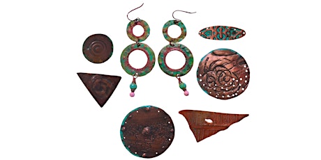 Metal Textures & Patinas: Cuffs, Pendants & Earrings primary image