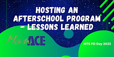 Hosting an Afterschool Program  - Lessons learned  primärbild