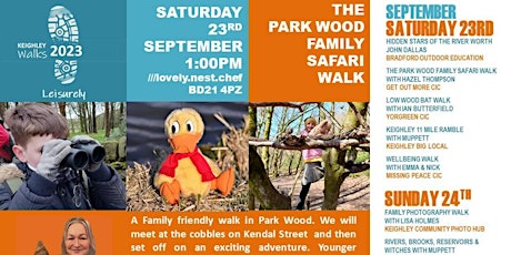 Imagem principal de Keighley Walks 23- "The Park Wood Family Safari"