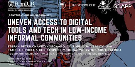 Uneven access to digital tools and tech in low-income informal communities primary image