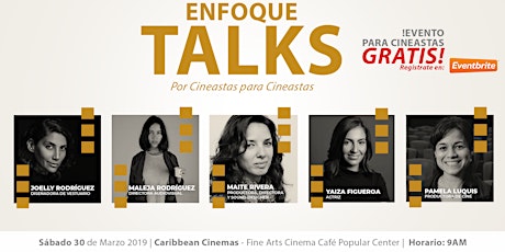 ENFOQUE TALKS: Los retos de las mujeres en la industria de cine primary image