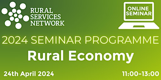 Primaire afbeelding van RSN Seminar: Rural Economy