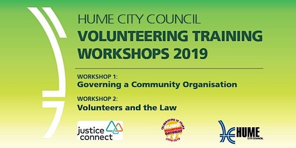 Volunteering training workshops May 2019