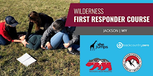 Immagine principale di SheJumps x Wounded Bear Medicine | Wilderness First Responder Course | WY 