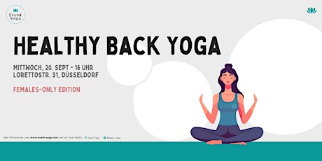 Hauptbild für Healthy Back Yoga in Düsseldorf (Females Only)
