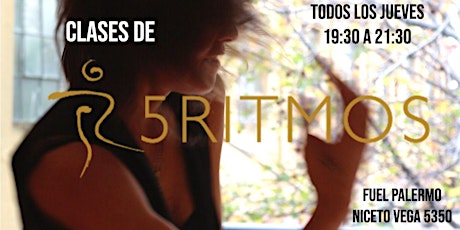 5Ritmos  Jue 4 de Abril con Nadia Mac Namara