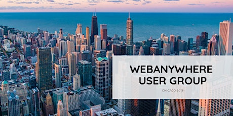 Webanywhere User Group - Chicago 2019 primary image