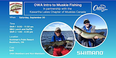 Introduction to Muskie Fishing for Women 2023 primary image