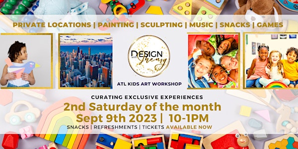 Atl Kids Art Workshop Tickets, Sat, Sep 9, 2023 At 10:00 Am | Eventbrite