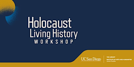 Imagem principal do evento Holocaust Living History Workshop featuring Bob Gans