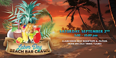 Labor Day Beach Bar Crawl