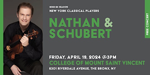 Imagem principal do evento Nathan & Schubert (The Bronx)