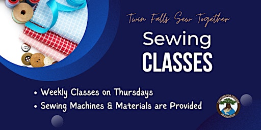 Primaire afbeelding van Twin Falls Sewing Classes-Build a New Skill & Pursue Your Passion Today!