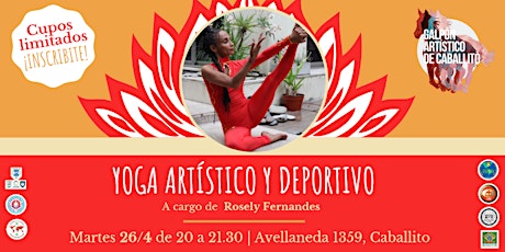 Imagen principal de YOGA artístico y deportivo: clase abierta y gratuita para adultos en Caballito