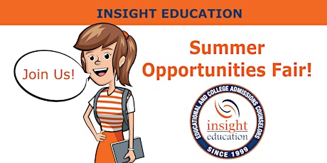 Image principale de 5th Annual Summer Opportunities Fair: Internships, Volunteering & more!