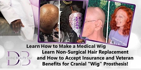 Primaire afbeelding van Dallas Medical Wig Making & How to Accept Insurance for Wigs Training