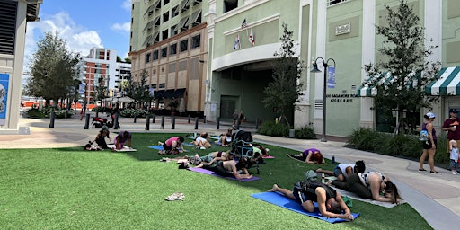 Saturday Yoga on the river! primary image