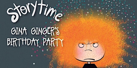 Imagen principal de Storytime for kids Gina Ginger's Birthday Party