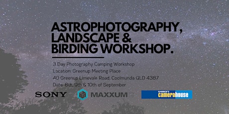 Astrophotography, Landscape & Birding Workshop primary image