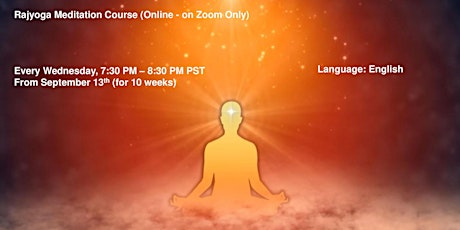 RajYoga Meditation Foundation Course Online - On Zoom | English primary image