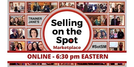 Imagen principal de Selling on the Spot [Night] Marketplace - Online EAST - Jo Wilkens